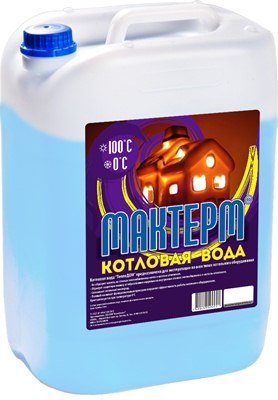 фото Теплоноситель МАКТЕРМ Котловая вода 19кг фото Теплоноситель МАКТЕРМ Котловая вода 19кг