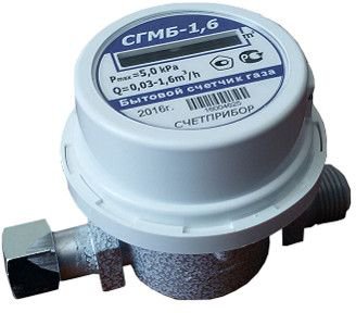 фото Газовый счетчик СГМБ-1,6 Ду15 малогабаритный СЧЕТПРИБОР (10шт/уп) фото Газовый счетчик СГМБ-1,6 Ду15 малогабаритный СЧЕТПРИБОР (10шт/уп)